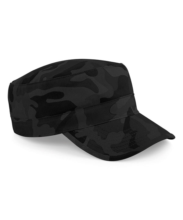 Beechfield Camo Army Cap - Midnight Camo