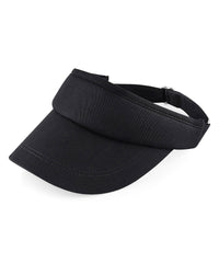 Beechfield Sports Visor - Black