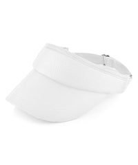 Beechfield Sports Visor - White