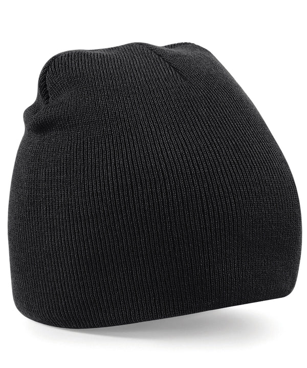 Beechfield Two-tone Pull-on Beanie - Black