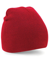 Beechfield Two-tone Pull-on Beanie - Classic Red