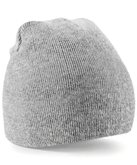 Beechfield Two-tone Pull-on Beanie - Heather Grey