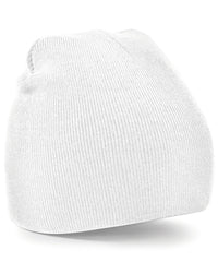 Beechfield Two-tone Pull-on Beanie - White