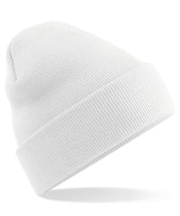 Beechfield Original Cuffed Beanie - White