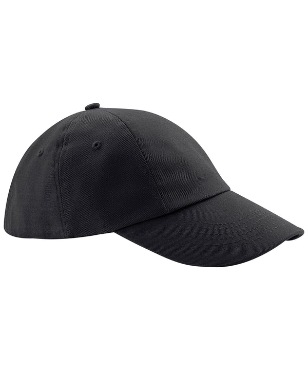 Beechfield Low-profile Heavy Cotton Drill Cap - Black