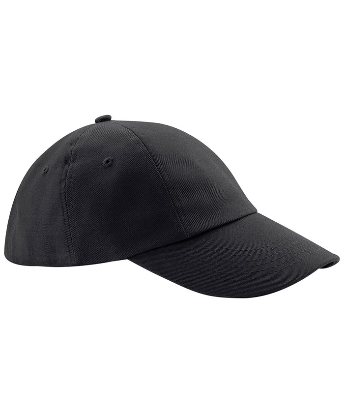 Beechfield Low-profile Heavy Cotton Drill Cap - Black