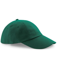Beechfield Low-profile Heavy Cotton Drill Cap - Bottle Green