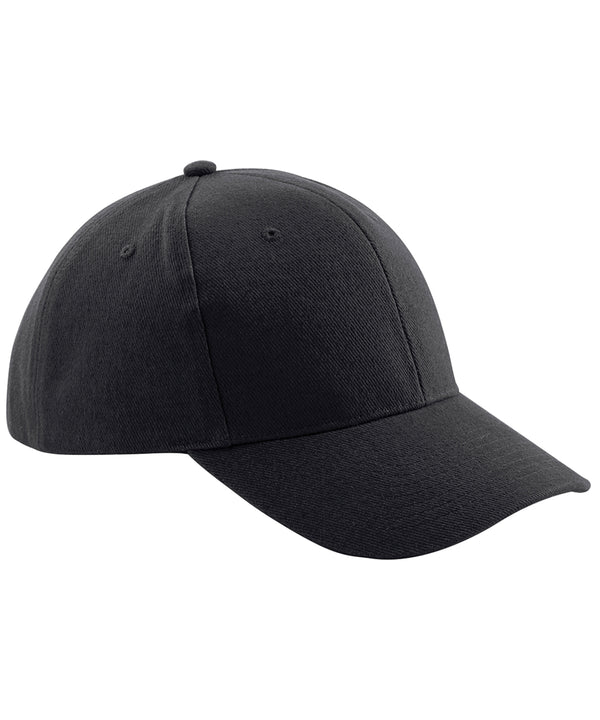 Beechfield Pro-style Heavy Brushed Cotton Cap - Black