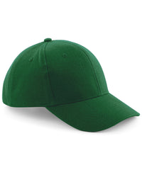 Beechfield Pro-style Heavy Brushed Cotton Cap - Forest Green
