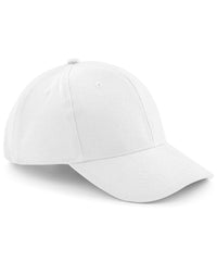 Beechfield Pro-style Heavy Brushed Cotton Cap - White