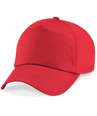 Beechfield Junior Original 5-panel Cap - Bright Red