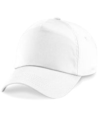 Beechfield Junior Original 5-panel Cap - White