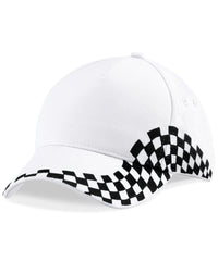 Beechfield Grand Prix Cap - White
