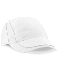 Beechfield Coolmax® Flow Mesh Cap - White
