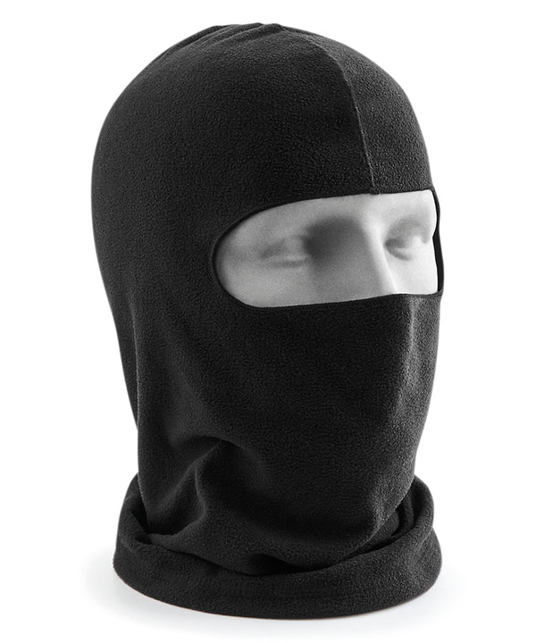 Beechfield Microfleece Balaclava - Black