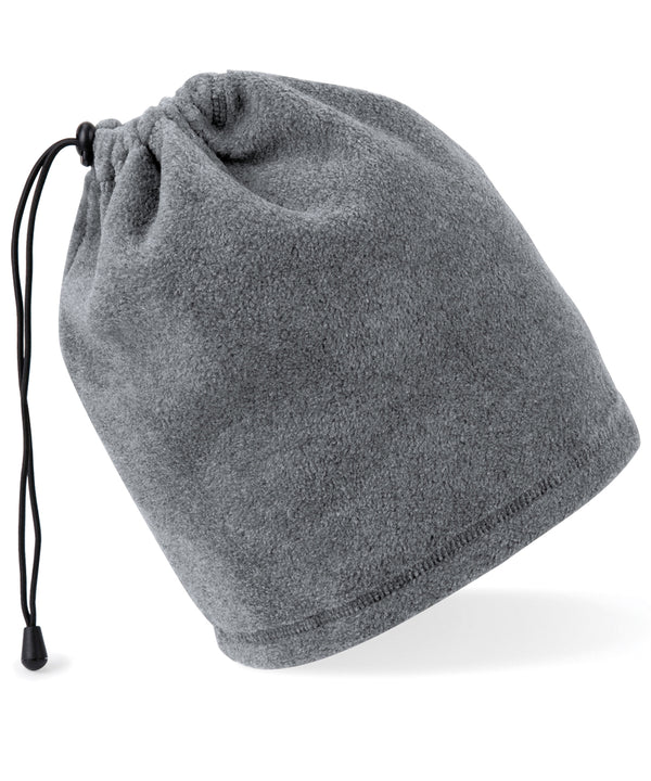 Beechfield Suprafleece® Snood/hat Combo - Charcoal
