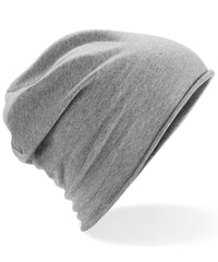 Beechfield Jersey Beanie - Heather Grey
