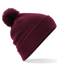 Beechfield Original Pom Pom Beanie - Burgundy