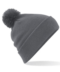 Beechfield Original Pom Pom Beanie - Graphite Grey