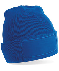 Beechfield Original Patch Beanie - Bright Royal