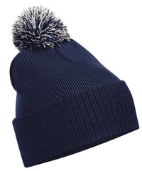 Beechfield Snowstar® Beanie - French Navy/Light Grey