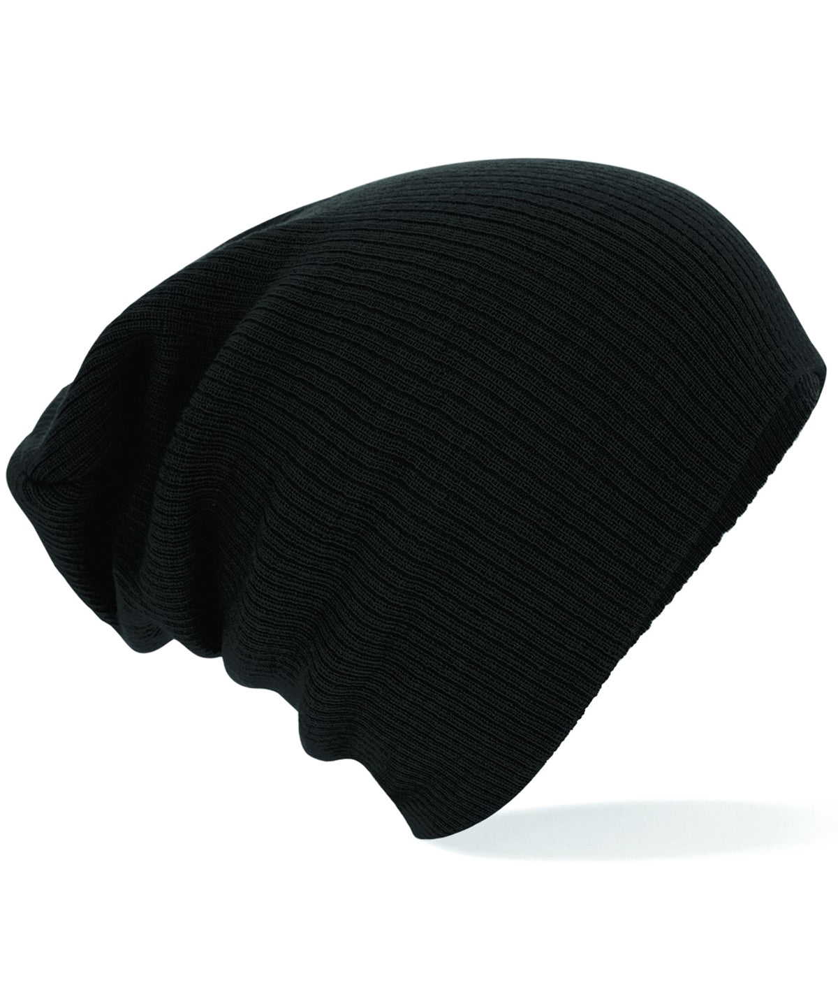 Beechfield Slouch Beanie - Black