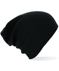 Beechfield Slouch Beanie - Black