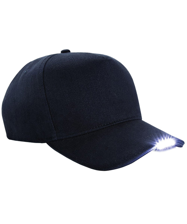 Beechfield LED Light Cap - Black