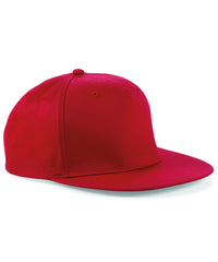 Beechfield 5-panel Snapback Rapper Cap - Classic Red