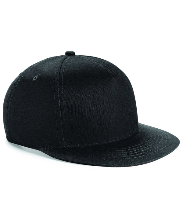 Beechfield Youth Snapback - Black/Black