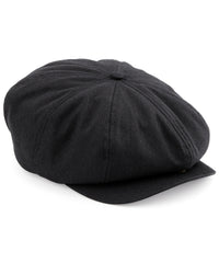 Beechfield Newsboy Cap - Black
