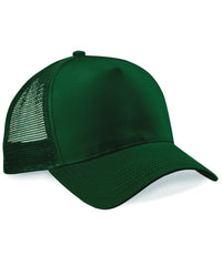 Beechfield Snapback Trucker - Bottle Green/Bottle Green