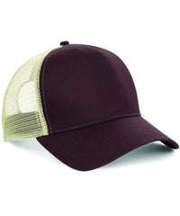 Beechfield Snapback Trucker - Chocolate/Caramel