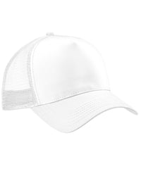 Beechfield Snapback Trucker - White/White