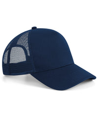 Beechfield Microknit Snapback Trucker - French Navy