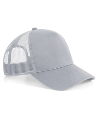 Beechfield Microknit Snapback Trucker - Light Grey