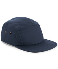 Beechfield Canvas 5-panel Camper Cap - Navy