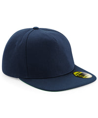 Beechfield Original Flat Peak Snapback - French Navy/French Navy