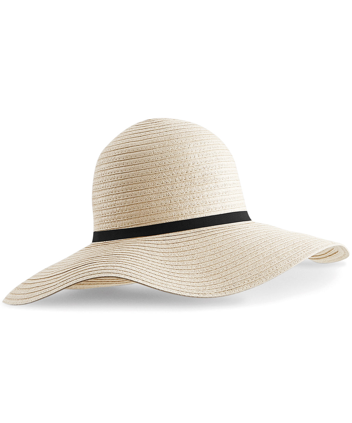Beechfield Marbella Wide-brimmed Sun Hat - Natural