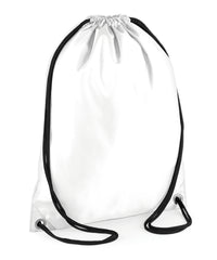 BagBase Budget Gymsac - White
