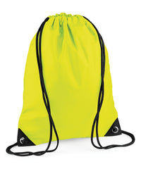 BagBase Premium Gymsac - Fluorescent Yellow