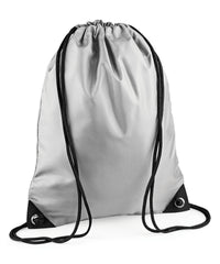 BagBase Premium Gymsac - Silver