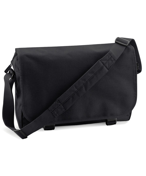 BagBase Messenger Bag - Black