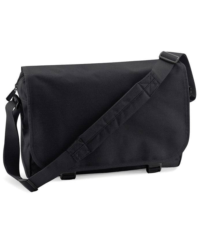 BagBase Messenger Bag - Black