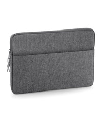 BagBase Essential 13 Laptop Case" - Grey Marl