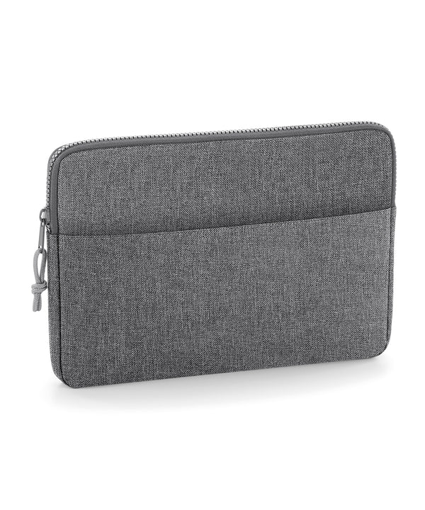 BagBase Essential 15 Laptop Case" - Grey Marl