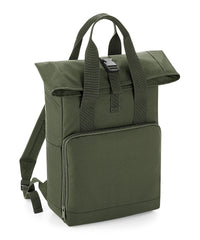 BagBase Twin Handle Roll-top Backpack - Olive Green