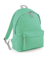 BagBase Original Fashion Backpack - Mint Green/Light Grey