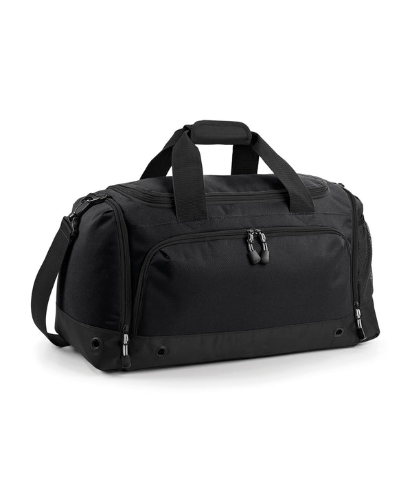 BagBase Athleisure Holdall - Black/Black