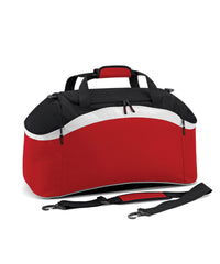 BagBase Teamwear Holdall - Classic Red/Black/White